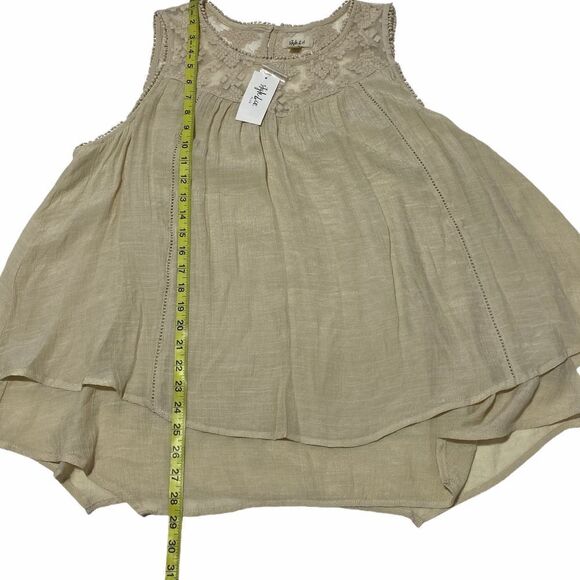 Style & Co Lace Crochet Layer Tier Top Size 2x Nwt - Picture 8 of 11